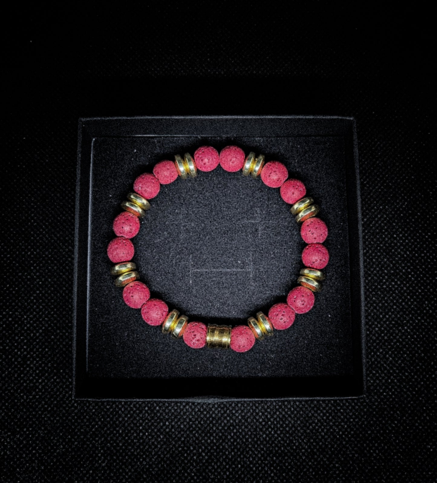 Volcanic Rock Stretch Bracelet