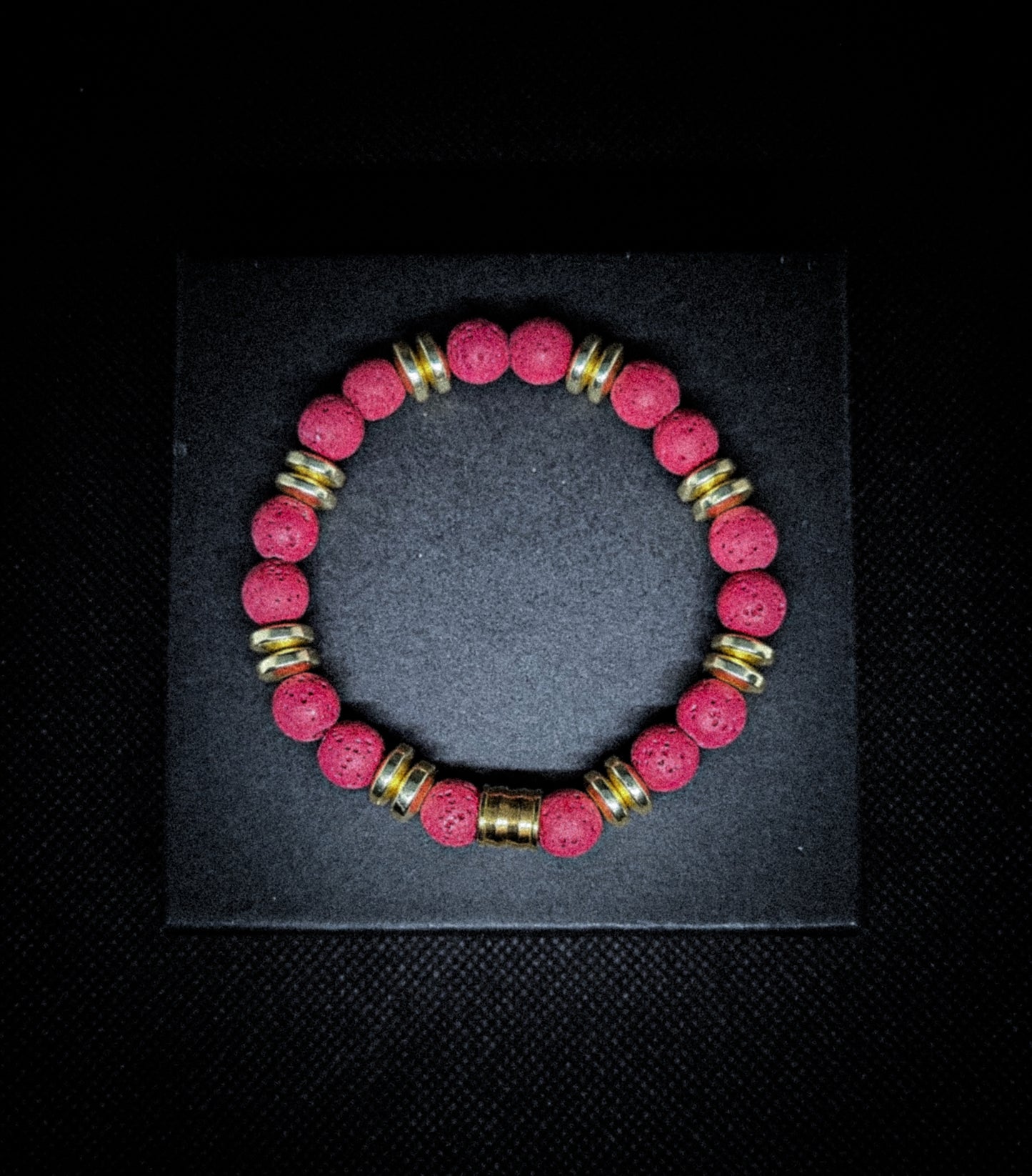 Volcanic Rock Stretch Bracelet