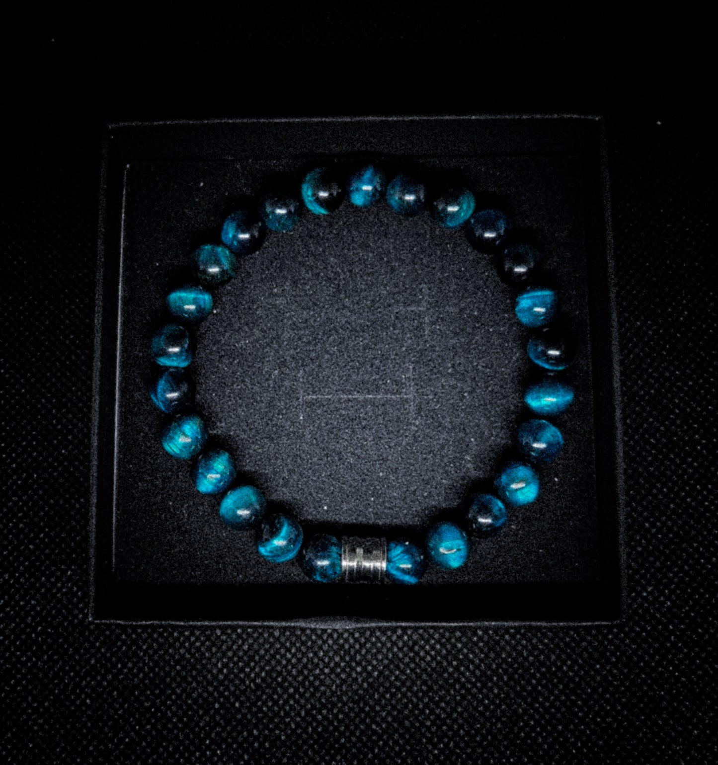 Men's/Women's Malachite Stainless Steel Stretch Bracelet