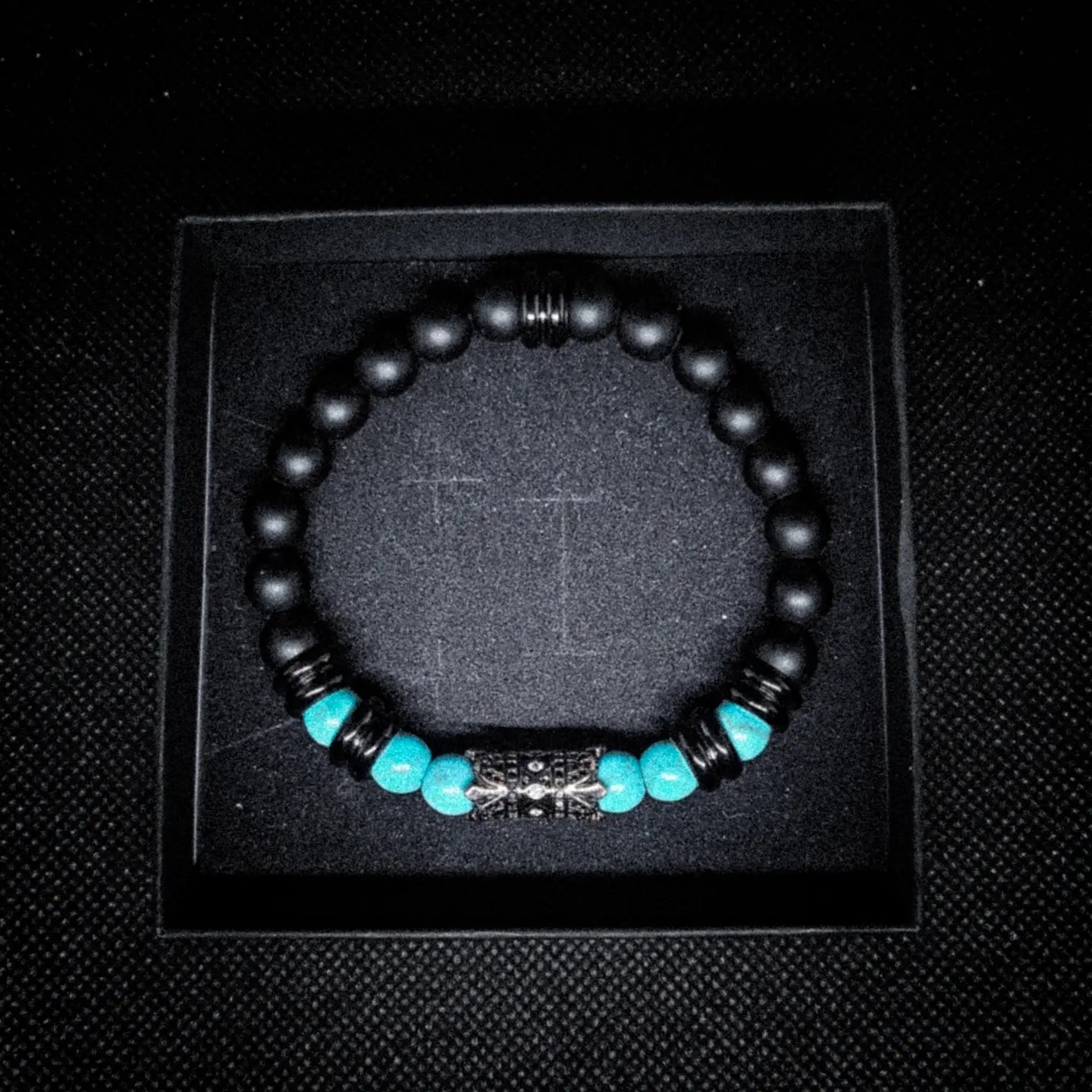 8mm Spiritual Healing Turquoise  Stretch Bracelet