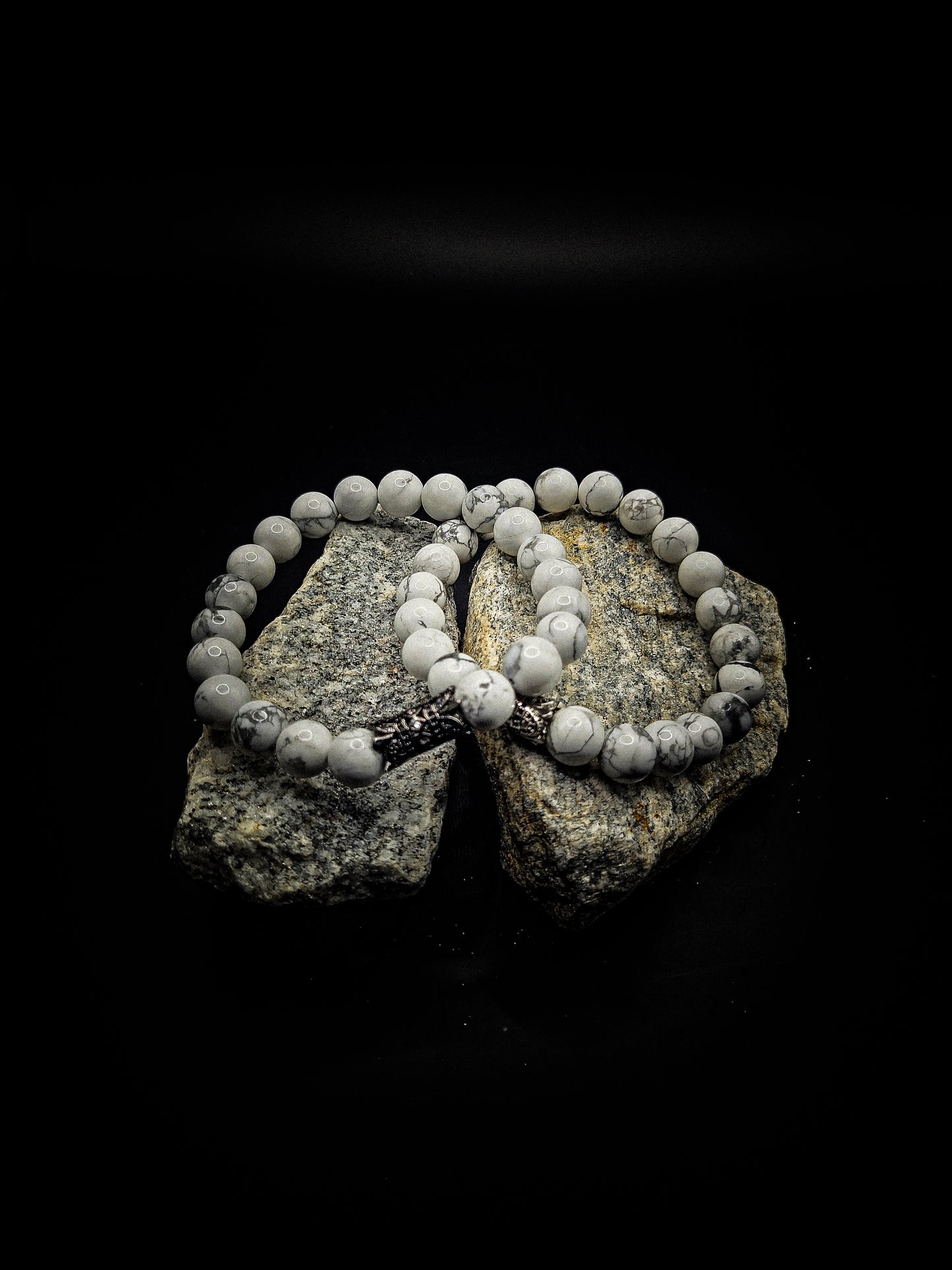 10mm White Howlite healing bracelet