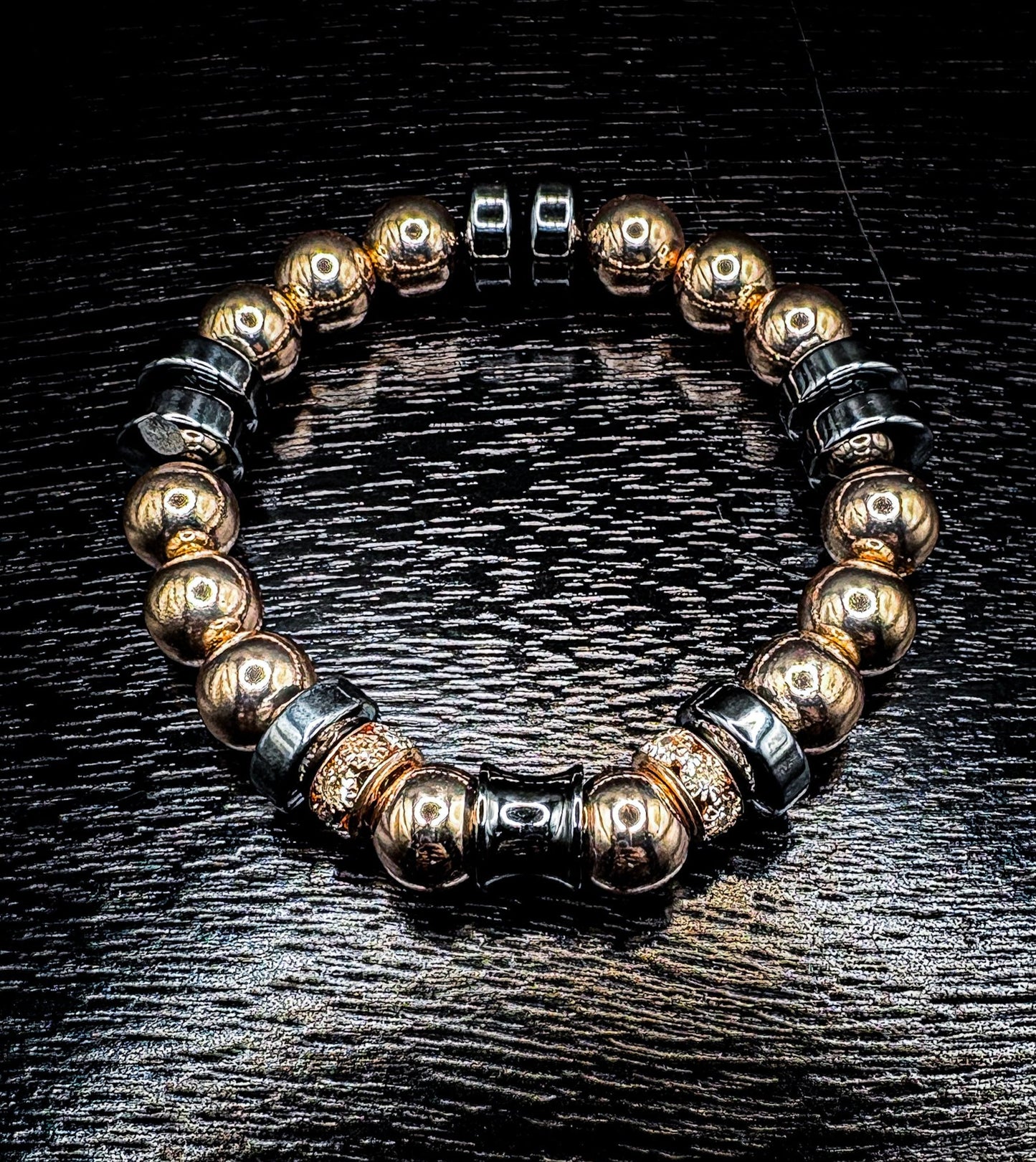 Hematite bracelet, business shine