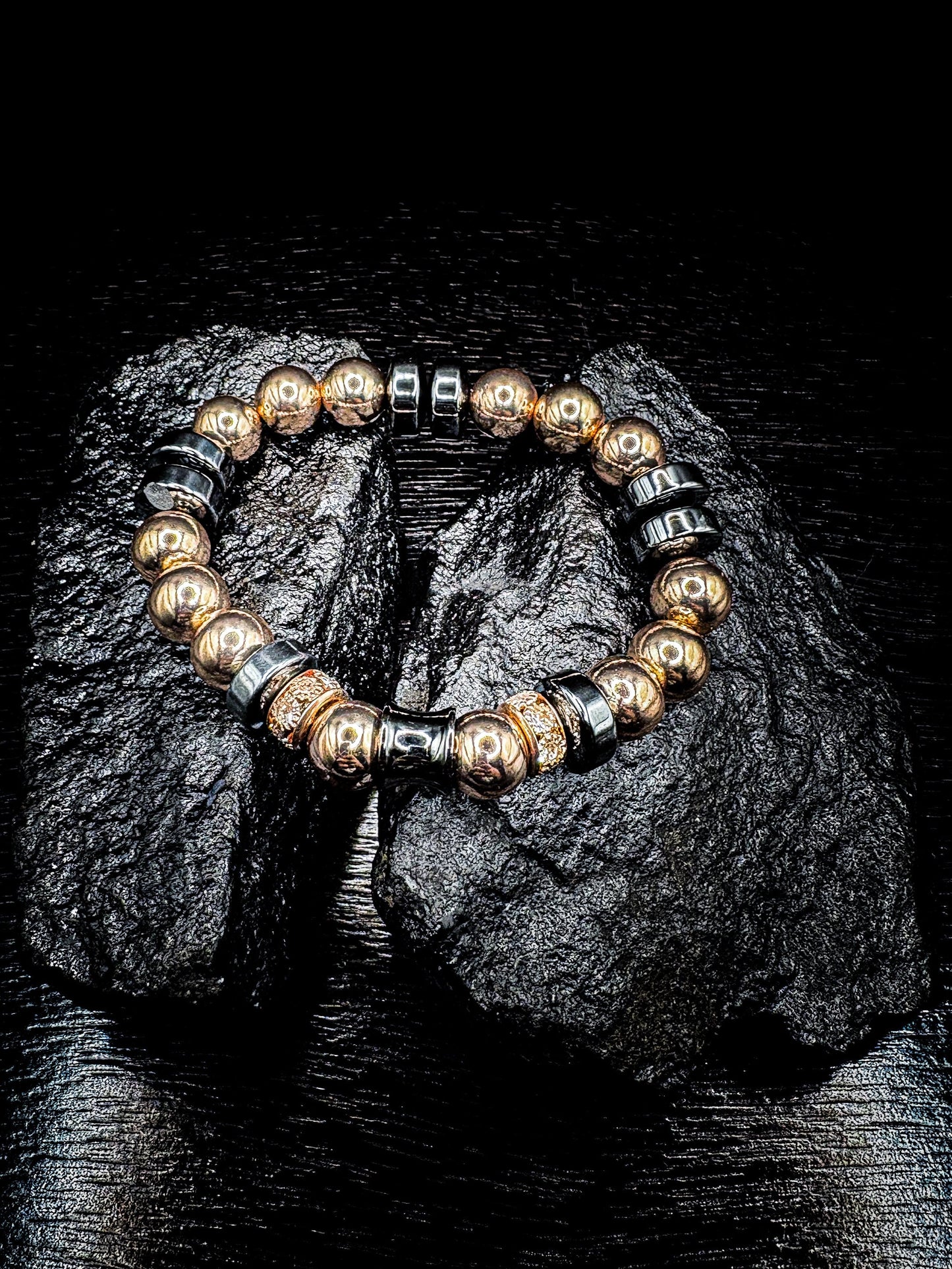 Hematite bracelet, business shine